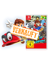 Begib dich auf ein weltumspannendes Abenteuer. Super Mario Odyssey (Switch)