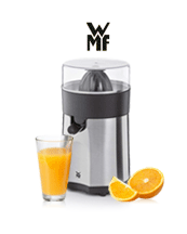 Frischer Saft auf Knopfdruck. WMF Stelio Zitruspresse