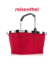 Praktisches Stauraumwunder. Reisenthel Einkaufskorb rot