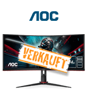 AOC 34“ WQHD Curved Monitor CU34G2X