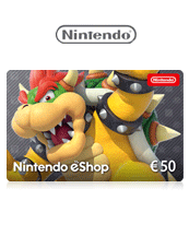 Das richtige Geschenk für Gamer! Nintendo eShop Gutschein 50 EUR