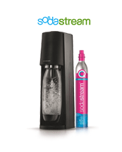 Frisches Sprudelwasser auf Knopfdruck. SodaStream Terra Wassersprudler