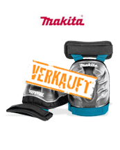 Verstärkte Knieschoner mit Anti-Rutsch-Oberfläche. Makita E-05658 Knieschoner