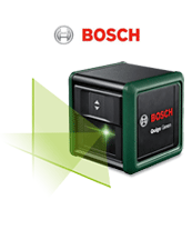 Universeller Helfer für alle Projekte. Bosch Kreuzlinienlaser Quigo 2 Green