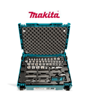 Lässt Schrauberherzen höherschlagen. Makita E-08713 Werkzeug-Set 120-tlg.