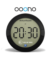 Die Zeit ist reif smarter zu parken. ooono Park 2 elektrische Parkscheibe