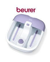 Pure Entspannung für strapazierte Füße. Beurer FB 12 Massage-Fußsprudelbad
