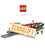 Lego 60423 Straßenbahn mit Haltestelle