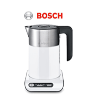 Heißmacher im Retro-Design. Bosch TWK8611P Styline Wasserkocher