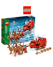 Lego 40499 Weihnachtsmann-Schlitten