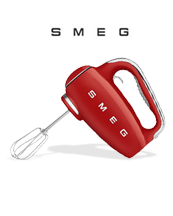 Smeg HMF01RDEU 50s Retro Handmixer