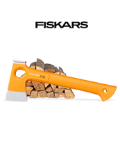 Besonders leicht und vielseitig für viele Abenteuer. Fiskars X13 ultraleichte Outdooraxt