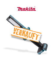 Flexible Leuchte für besseres Arbeiten. Makita DML816X LED-Akku-Arbeitsleuchte