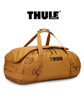 Äußerst robuster und flexibler Gepäckprofi. Thule Chasm 70 Reisetasche Golden