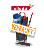 Für saubere Flächen im Handumdrehen. Vileda Bodenwischer H2PRO Flat Mop
