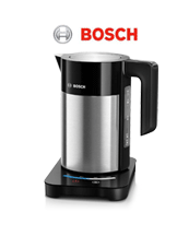 Schicker Heißmacher für moderne Küchen. Bosch TWK7203 Wasserkocher