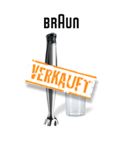 Kraftvoll mixen. Mühelos genießen. Braun Multiquick MQ 7000X Stabmixer