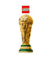 Für Fußballfans und kleine Weltmeister. Lego 43020 Offizieller FIFA-WM-Pokal