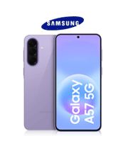 Schlank, intuitiv und beeindruckend. Samsung Galaxy A57 128 GB Lila