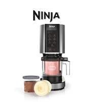 Köstliche Eiskreationen im Handumdrehen. Ninja NC302EU Eismaschine