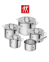 Kochen. Abgießen. Genießen. Zwilling TrueFlow Topfset Edelstahl