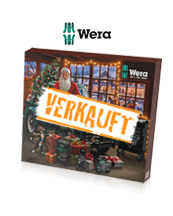 Der Adventskalender für große Jungs. Wera Werkzeug Adventskalender 2026
